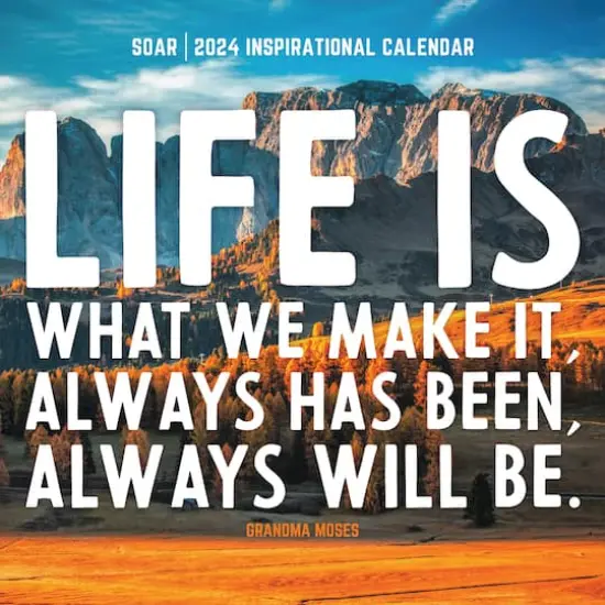 TF Publishing 2024 Soar Wall Calendar {1}