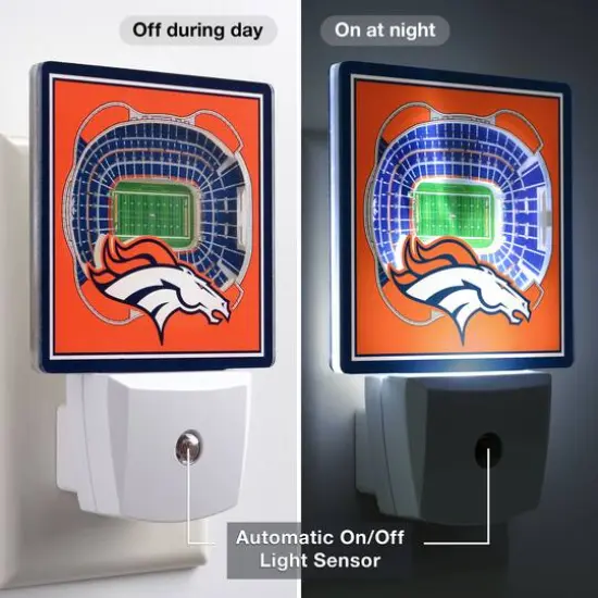 NFL StadiumView Nite Light Denver Broncos {6}
