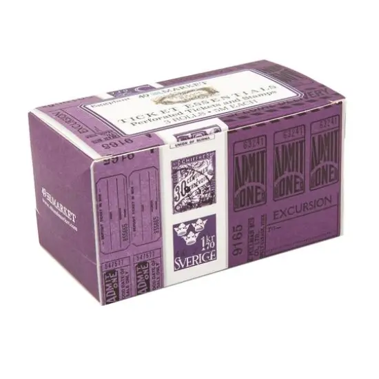 49 and Market Vintage Bits Ticket Essentials Eggplant {1}