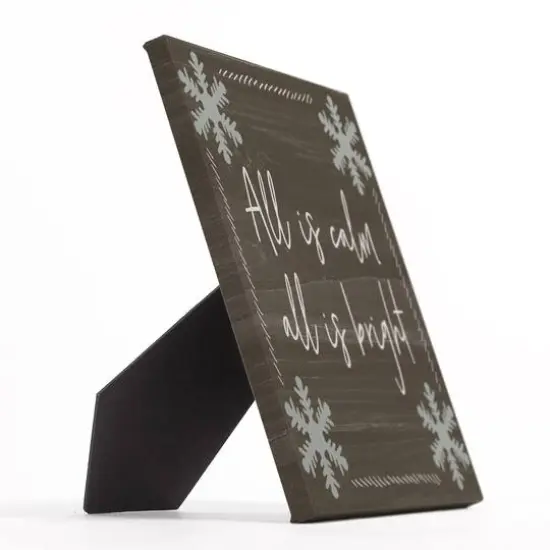 Neutral Wood Bright 8x10 Tabletop Canvas {3}