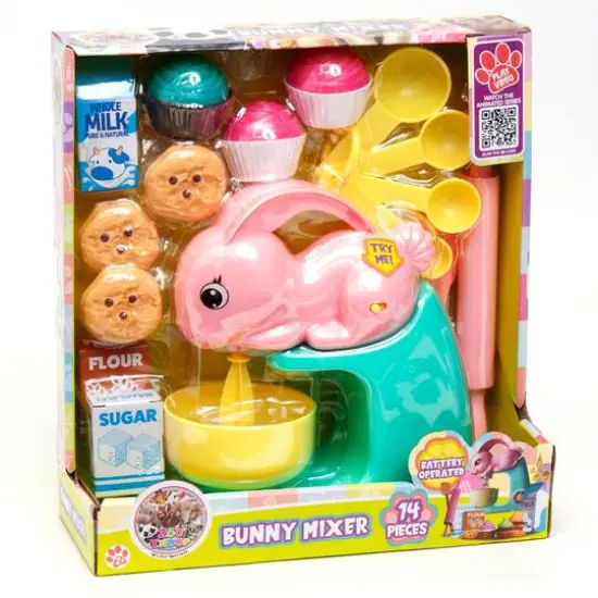 Zoo Troop Bunny Mixer Animal Themed Kitchen Playset {7}
