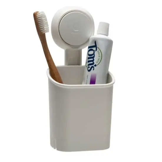 Bath Bliss Gel Suction Toothbrush Holder {3}