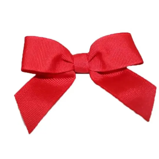 JAM Paper 2.5" Grosgrain Twist Tie Bows, 100ct. Red {1}