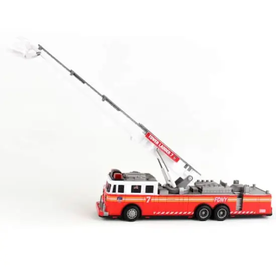 Daron FDNY: 11" Radio Control Ladder Fire Truck Toy {3}