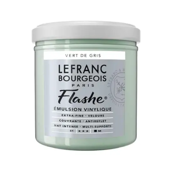 Lefranc & Bourgeois Flashe&reg; Matte Artist's Color, 125mL Grey Green {1}