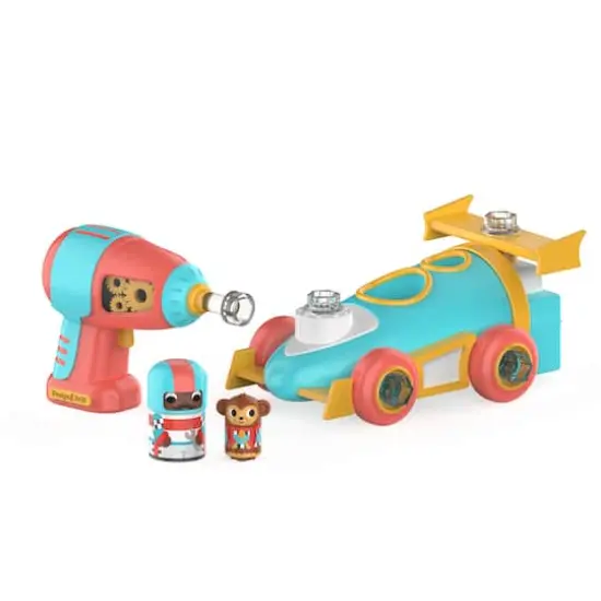 Educational Insights Design & Drill Bolt Buddies Race Car {1}