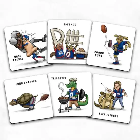 NFL Memory Match Game New York Giants {5}