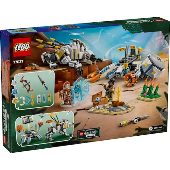 LEGO&reg; Horizon Adventures&trade; Aloy & Varl vs. Shell-Walker & Sawtooth Toy 77037 {4}