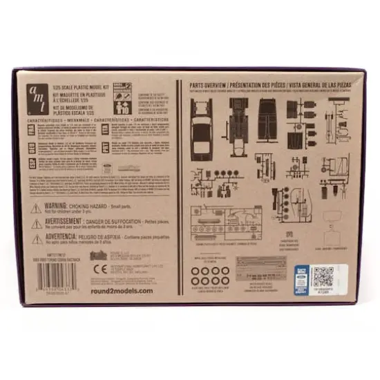 AMT&reg; 1969 Ford Torino Cobra Fastback Model Kit {4}