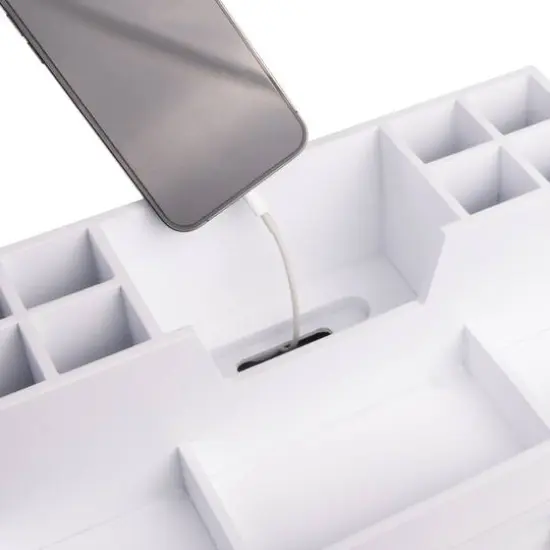 Organize It All White Accessory Organizer {6}