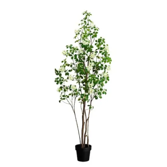 6ft. Potted Dogwood Tree with Real Touch Leaves {1}