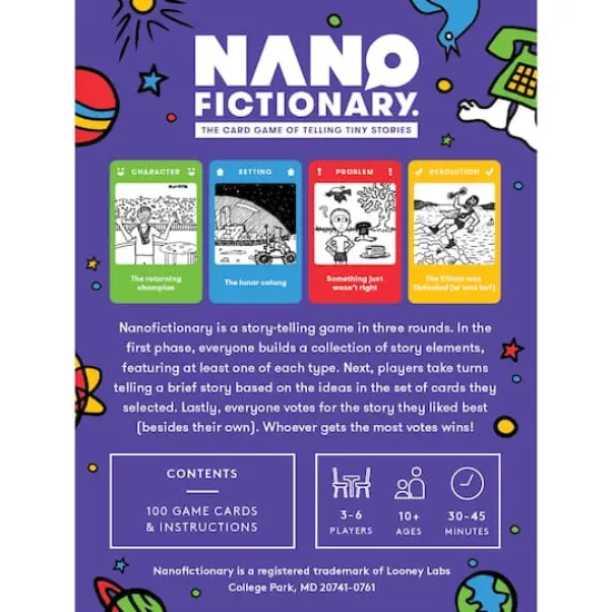 Looney Labs Nanofictionary Card Game {5}