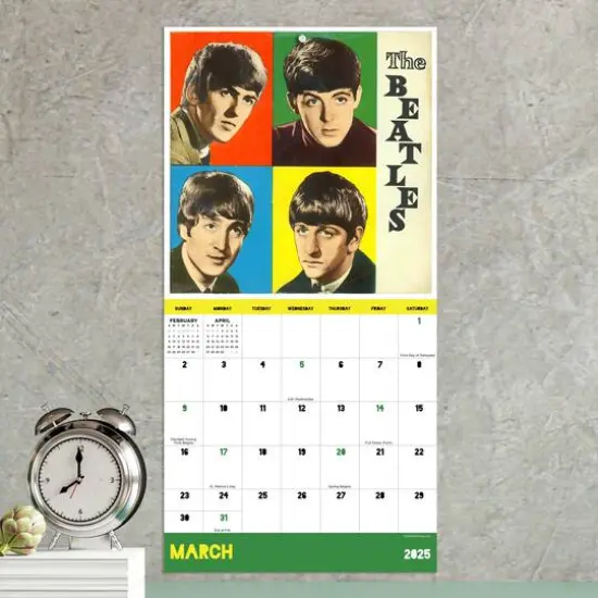 TF Publishing 2025 The Beatles Mini Calendar {6}