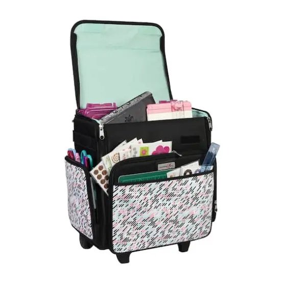 Everything Mary Pill Pattern Rolling Craft Bag {3}