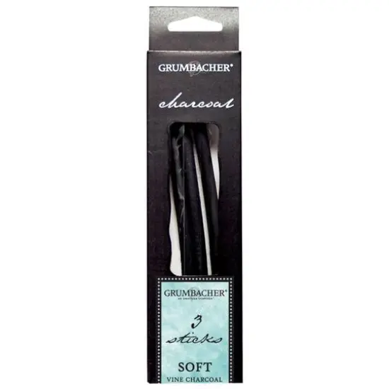 Grumbacher&reg; Soft Vine Charcoal {1}