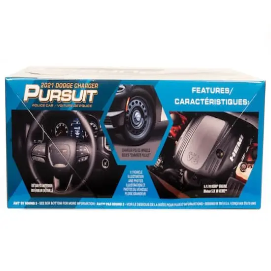 AMT&reg; 2021 Dodge Charger Police Pursuit 1:25 Scale Model Kit {2}