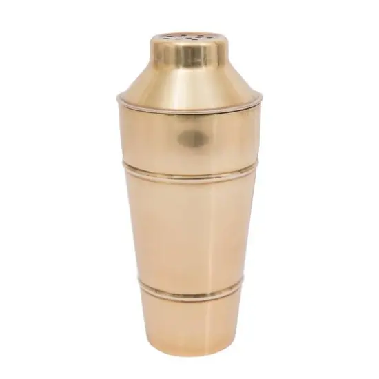 Hello Honey&reg; Gold Stainless Steel Cocktail Shaker {8}