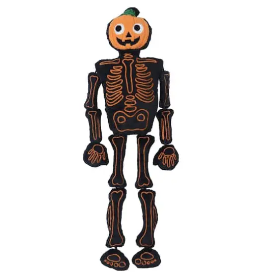 37" Jack-O'-Lantern Skeleton Accent Pillow by Ashland&reg; {1}