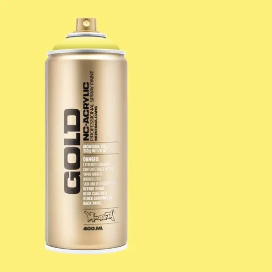Montana&trade; Gold Acrylic Professional Spray Paint G1100 Butta {4}