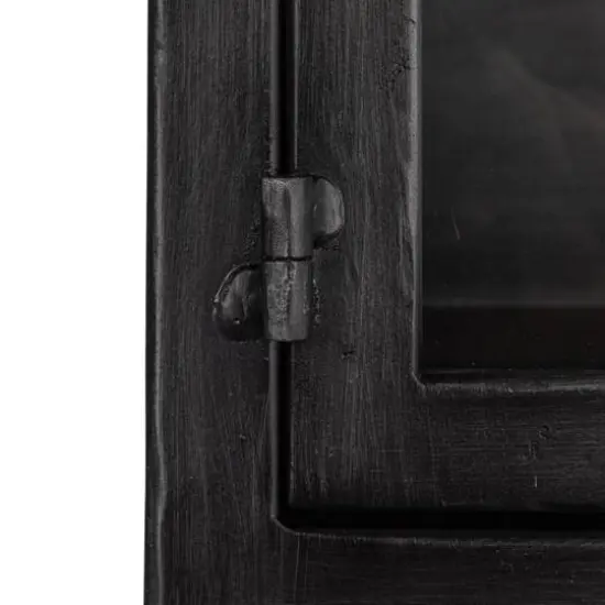 Hello Honey&reg; 35.5" 3-Drawer Metal Cabinet Black {10}