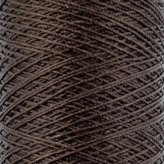 Gudebrod 0.015" 3 Ply Waxed Thread, 500ft. Dark Beige {4}