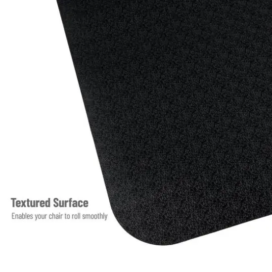 Mind Reader 9-to-5 Collection Black Office Chair Mat, 2ct. {6}