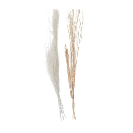 Tan & White Pigeon Pea Foliage Bundle Set {3}