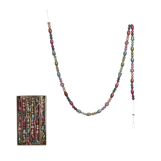 Hello Honey&reg; 6ft. Multicolor Glass Bead Garland in Kraft Box {1}