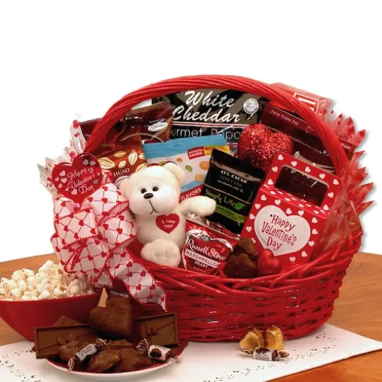 My Sugar Free Valentine Gift Basket {1}