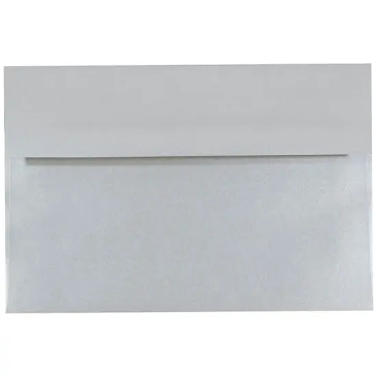 JAM Paper Silver Stardream A8 Metallic Invitation Envelopes, 50ct. {1}