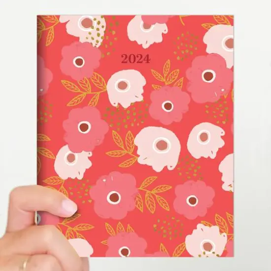 TF Publishing Medium 2024 Poppies Monthly Planner {7}