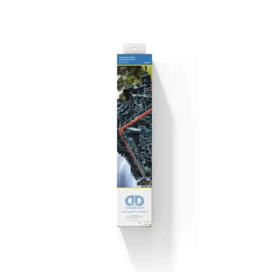 Diamond Dotz&reg; Intermediate Magnificent Engine Diamond Painting Kit {4}