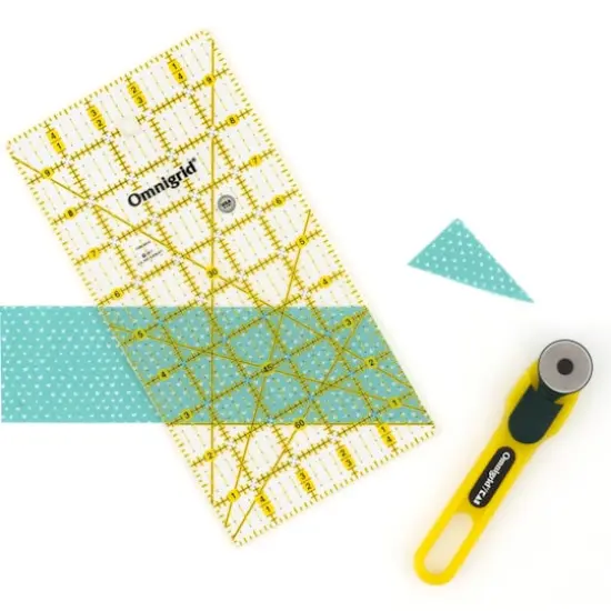 Omnigrid&reg; 5" x 10" Rectangle Quilting & Sewing Ruler {3}