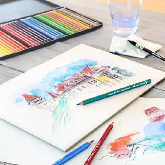 Faber-Castell Albrecht Durer 36 Color Watercolor Pencil Set {6}