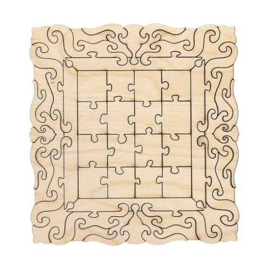 Leisure Arts&reg; Small Frame D.I.Y. Wood Puzzle {3}
