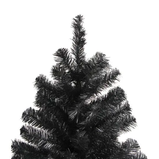 7ft. Unlit Black Colorado Spruce Artificial Christmas Tree {3}