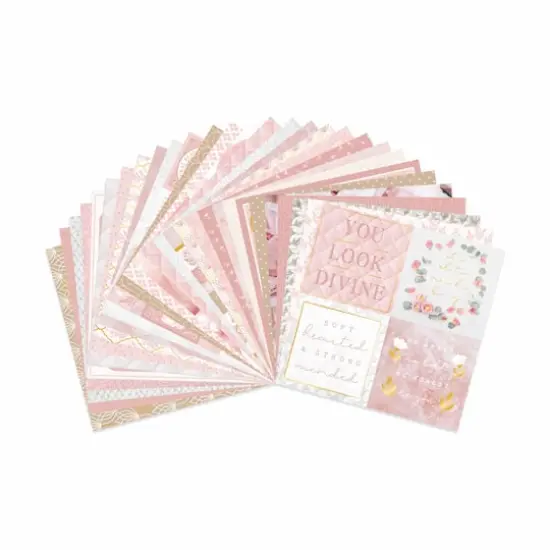 12" x 12" Soft Serenity Paper Pad by Recollections&trade;, 58 Sheets {4}