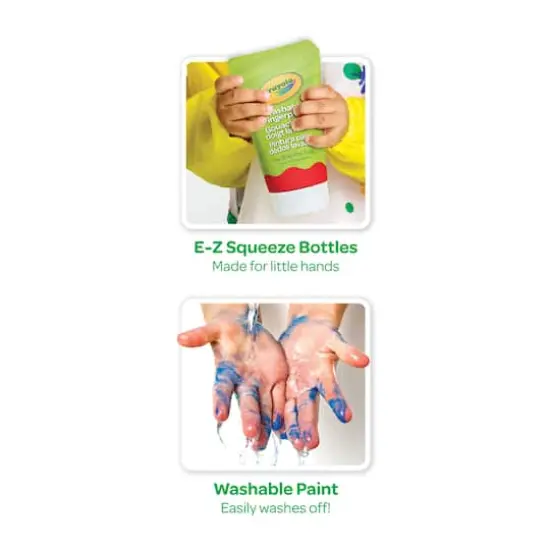 Crayola&reg; Washable Fingerpaint Kit {5}