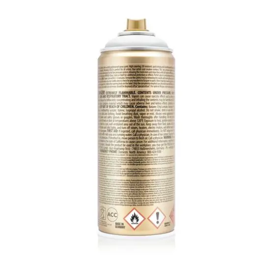 Montana&trade; Cans GOLD Transparent Spray Paint, 400mL T9100 Transparent White {6}