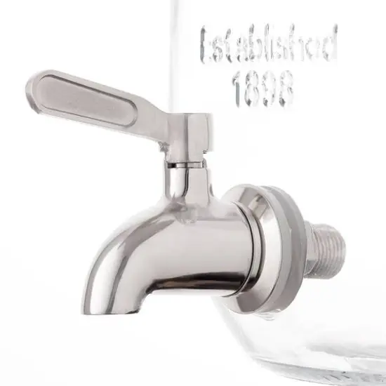 JoyJolt&reg; 1 gal. Glass Drink Dispenser {6}