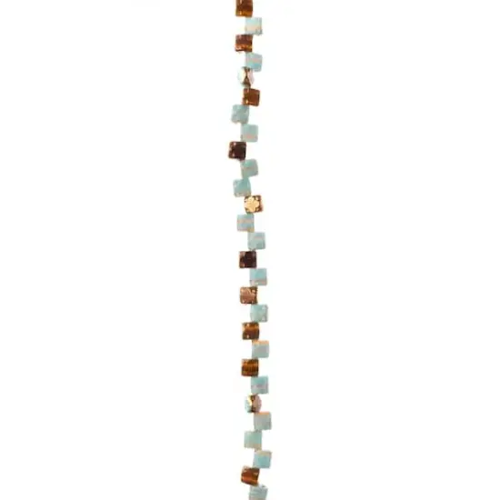 Blue & Brown Czech Glass Cube Beads, 6mm by Bead Landing&trade; {4}