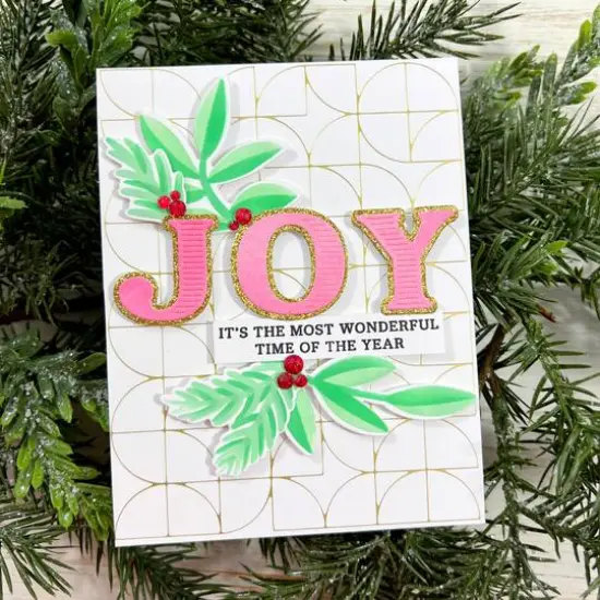 Pinkfresh Studio Quadrant Backdrop Hot Foil Plate {4}