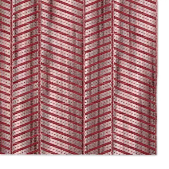 DII&reg; Textured Twill Weave Placemats, 6ct. Barn Red {7}