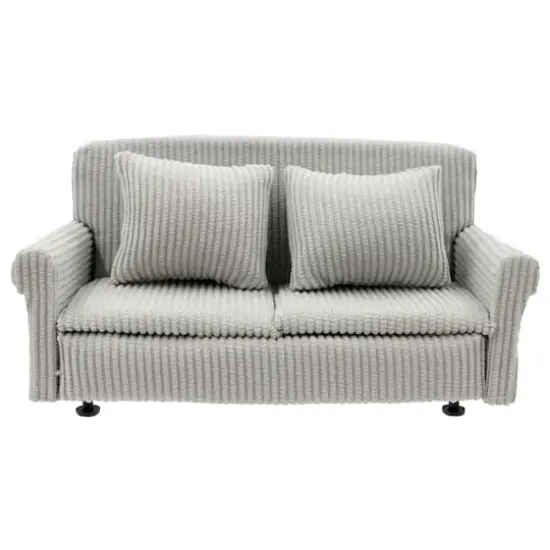 Miniature Gray Textured Couch by Make Market® {3}