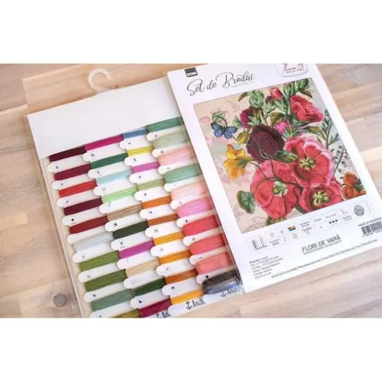 Luca-s Summer Flowers Counted Cross Stitch Kit {7}