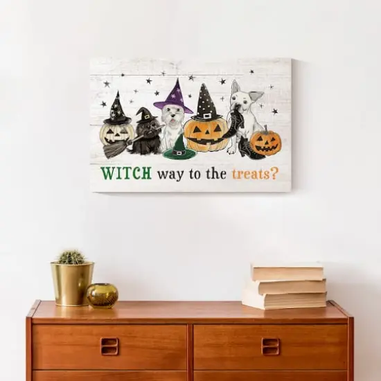 Witch Way to Treats 18" x 12' Canvas Wall Art {5}