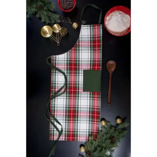DII&reg; Christmas Plaid Chef Apron {5}