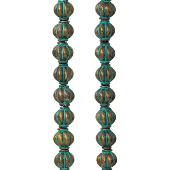 Patina Metal Lantern Beads, 8mm by Bead Landing&trade; {1}