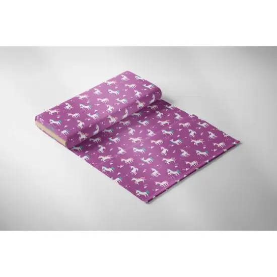 Emma & Mila&reg; Unicorn Iris Cotton Fabric 8yd. Bolt {4}