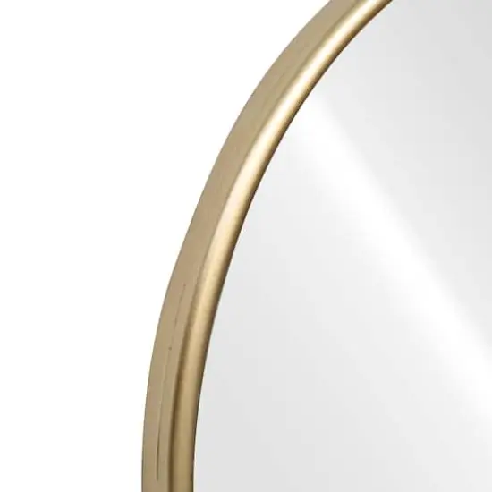 18" Round Wall Mirror in Gold Metal Frame by Ashland&reg; {4}